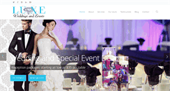 Desktop Screenshot of eventsbyluxe.com
